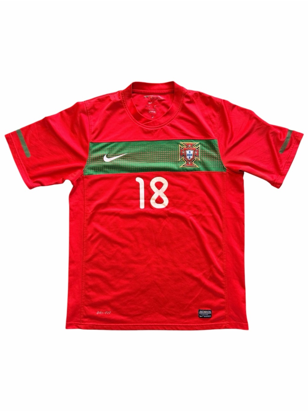 Vintage Med NIKE PORTUGAL Football Soccer National Team Jersey Custom